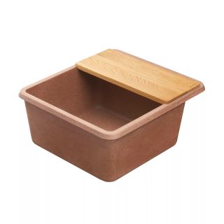 Мойка кухонная Акватон Беллис 57см терракотовый 1A724932BS270